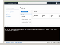 Oracle Cloud Container Registry Screenshot 1