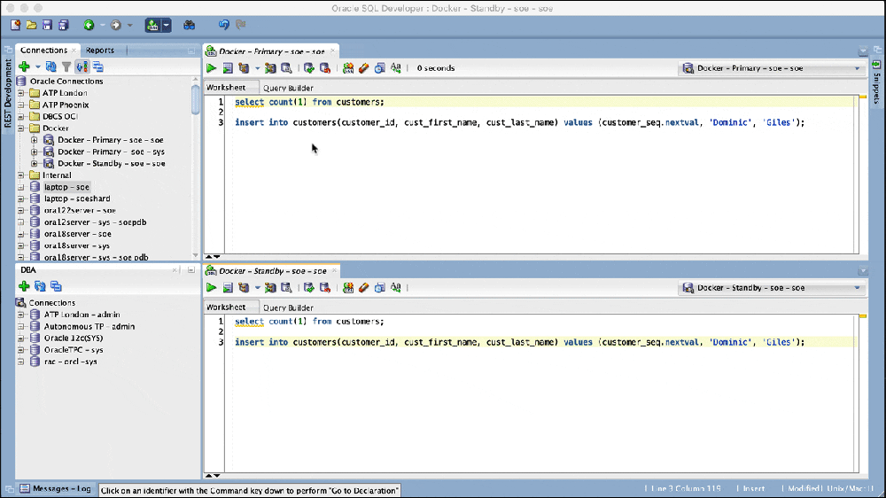 Oracle Data Guard Screenshot 1