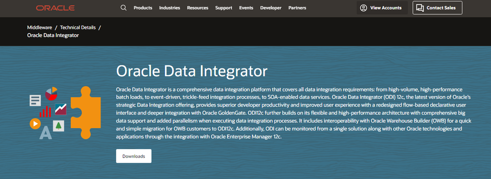 Oracle Data Integrator Screenshot 1