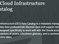 Oracle Cloud Infrastructure Data Catalog Screenshot 1