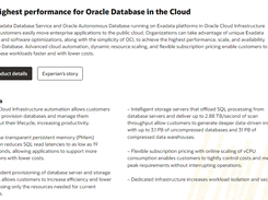 Oracle Exadata Screenshot 1