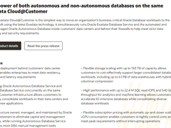 Oracle Exadata Screenshot 1