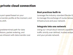 Oracle Cloud Infrastructure FastConnect Screenshot 1