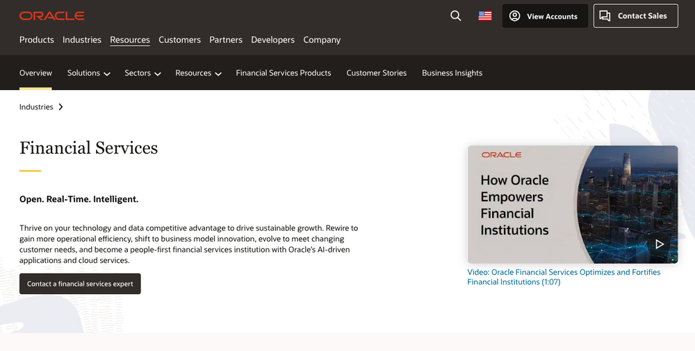 Oracle FLEXCUBE Screenshot 1