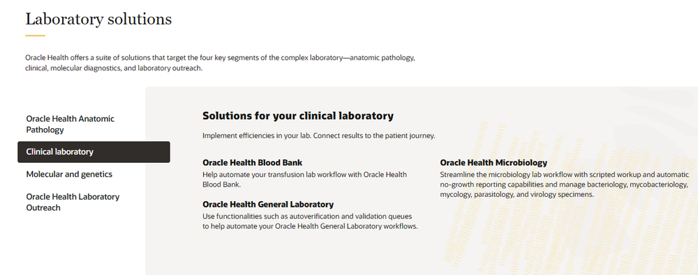 Oracle Health Blood Bank Screenshot 1