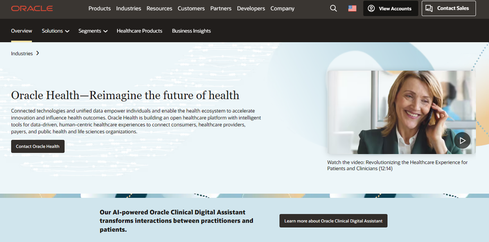 Oracle Health Screenshot 1