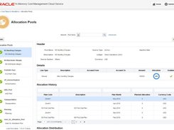 Oracle In-Memory Cost Management Screenshot 3