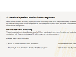 Oracle Health Inpatient Pharmacy Screenshot 1