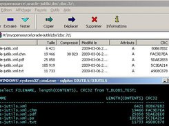 JDBMS_CHECKSUM CRC32 computation from sqlplus