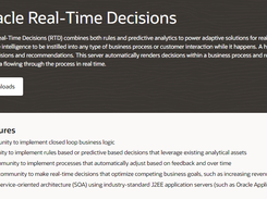 Oracle Real-Time Decisions Screenshot 1