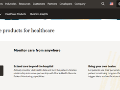 Oracle Health Remote Patient Monitoring Screenshot 1