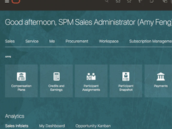 Oracle Sales Performance Management Screenshot 1