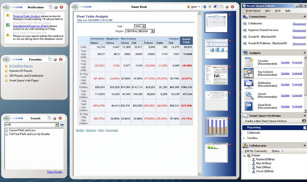 Oracle Smart Space Screenshot 1