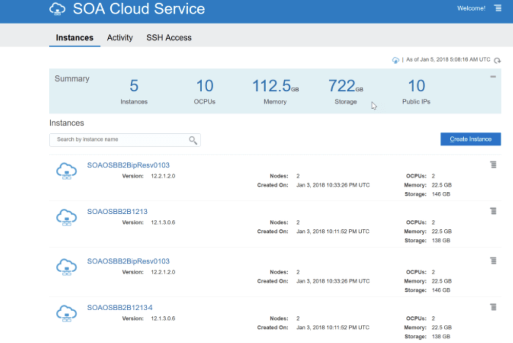 Oracle SOA Screenshot 1