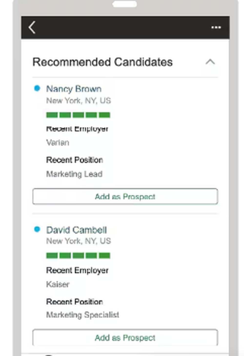 Oracle Talent Management Cloud Screenshot 1