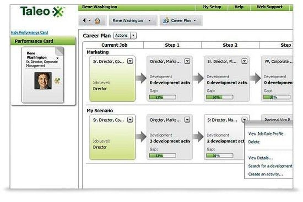 Oracle Taleo Screenshot 1