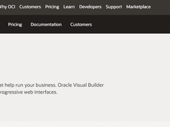 Oracle Visual Builder Screenshot 1