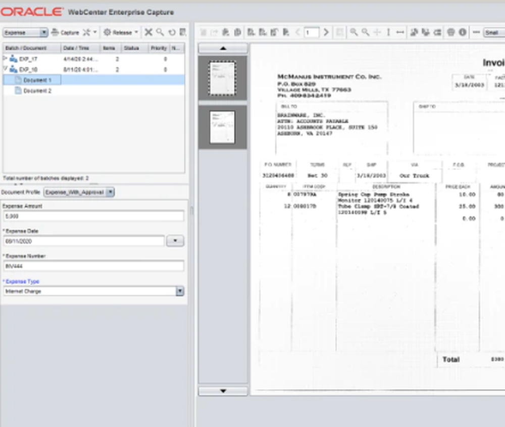 Oracle WebCenter Content Screenshot 1