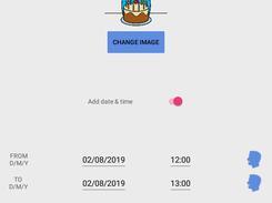 user event selection