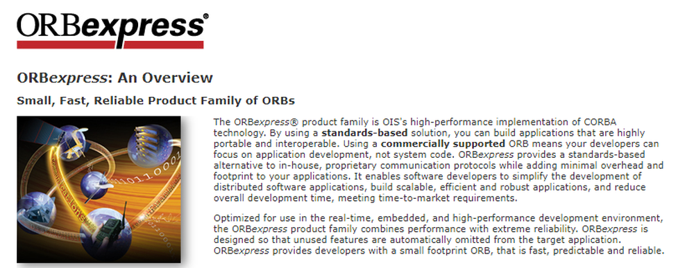 ORBexpress Screenshot 1
