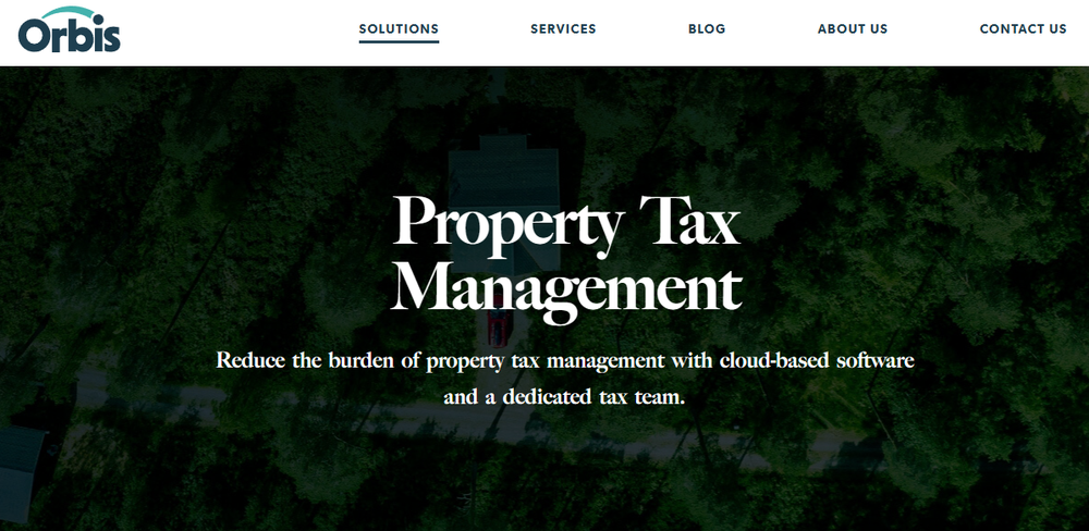 Orbis Property Tax Management Screenshot 1