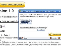 Popup Screen Shot