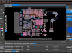 PCB layout of a demo design within OrCAD X Presto