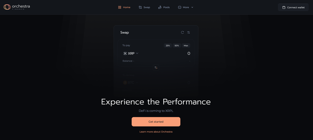 Orchestra Finance Screenshot 1