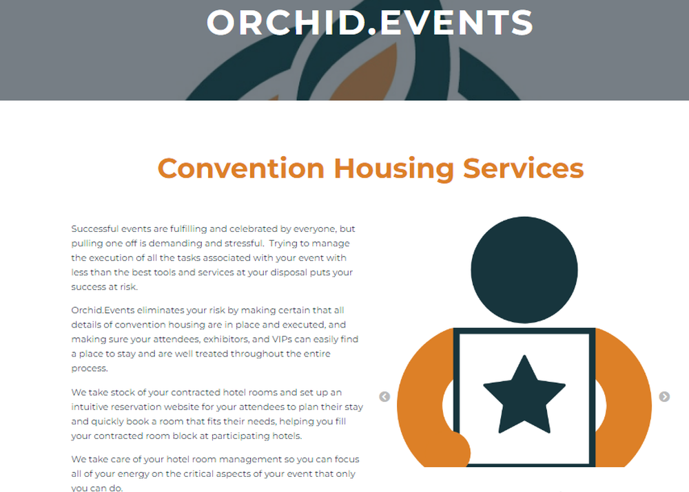 Orchid.Events Screenshot 1