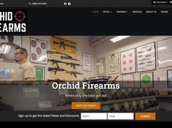 Orchid eCommerce custom webstore to sell firearms, products and training