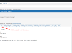 Order Dropdown Woocommerce For Contact  Screenshot 1