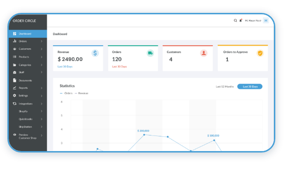 OrderCircle Screenshot 1