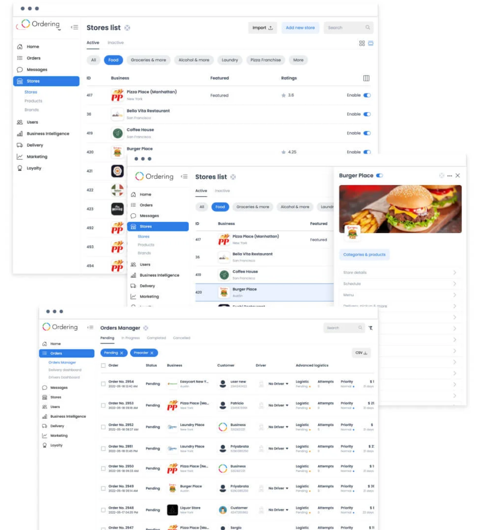 Ordering.co Screenshot 1