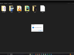 It creates Folders accordingly, based on file type like images/video/audio/documents/programs, etc.
