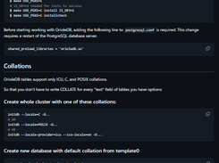 OrioleDB Screenshot 1