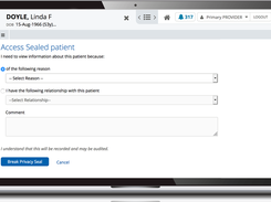 Amadeus Digital Care Record Screenshot 2