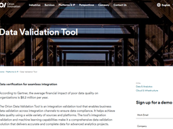 Orion Data Validation Tool Screenshot 1