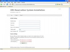 Installation of ORS