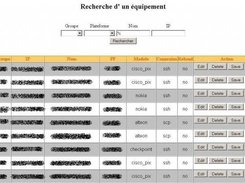 Liste des quipements de la base
