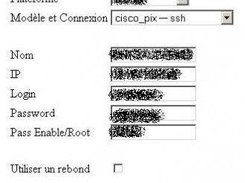 Modification d'un equipement