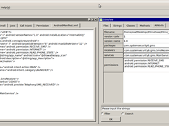 APKinspector static analysis of zeusbot for android