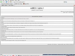 The user control panel