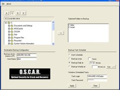 Screenshot of OSCAR