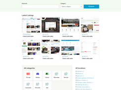 home page