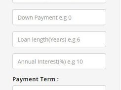 osclass-loancalculatorplugin Screenshot 1