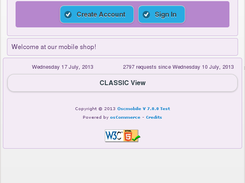 Oscommerce Addon for Mobile Screenshot 1