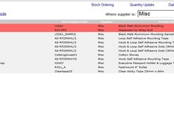 Stock Control & Ordering - Create Supplier Orders, Auto Update Stock