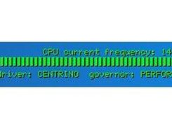 Default view at high CPU frequency