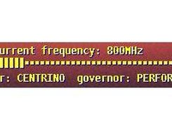 Yellow and blue shadow with bold font