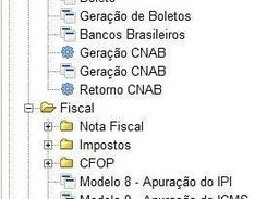 Menu - Localização Brasil